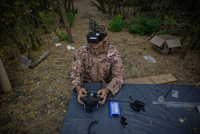 Ukraine military using video game-style reward system earning points killing Russians with drones