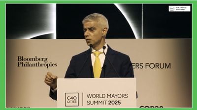 Sadiq Khan flies into 'air miles' row as 12,000-mile Brazil climate trip takes his annual total sky high