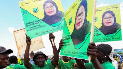 Tanzania president inaugurated as African observers point to 'intimidation'