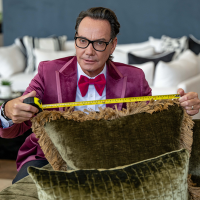 Craig Revel Horwood reveals exactly how he styles his sofa – and no, it’s not what you'd expect