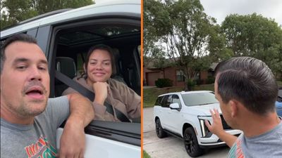 Husband pressure washes wife’s car after she complains about the smell. What he finds hidden inside leaves him speechless