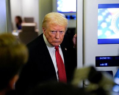 Trump approval rating falls to second-term low of 37%