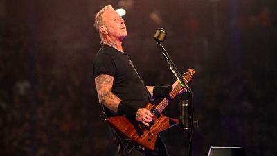 Two Metallica fans have been arrested after climbing over part of the band's set at a show in Perth, Australia on Saturday