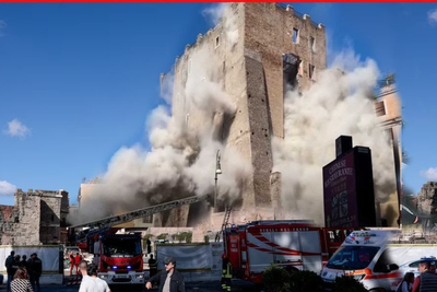 Rome's 13th-century Torre dei Conti Collapses Amid Conservation Efforts