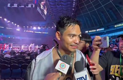 Manny Pacquiao's Son Eman Bacosa Captures Hearts After Win — Netizens Call Him 'Piolo Pacquiao'