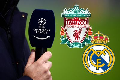 Who are the commentators and pundits for Liverpool vs Real Madrid on Amazon Prime?