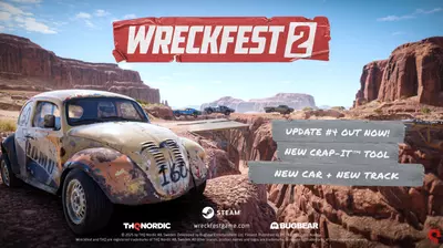 Wreckfest 2 Content Update #4 Adds Buggy, Crash Canyon 2.0 and New Customization Tools
