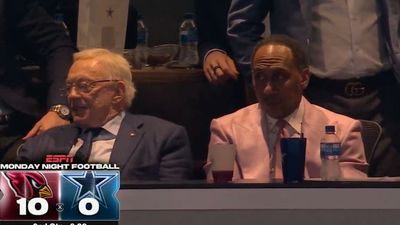 Stephen A. Smith Quickly Bailed on Jerry Jones After Awkward Moment on ‘MNF'