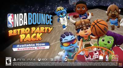 NBA Bounce Retro Party Pack Available Now