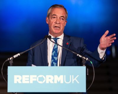 Nigel Farage backtracks on Reform UK’s promise to cut £90bn of taxes