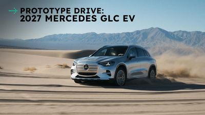 I Drifted Mercedes' GLC EV Prototype Across The Desert. It's A Needed Reset—And Better Than Any Gas Crossover