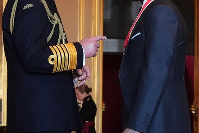 Sir David Beckham reveals candid chat with King Charles during knighthood