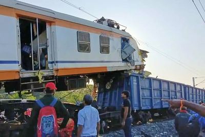 Train crash in central India leaves at least eight dead and several injured