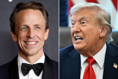 Seth Meyers claims Trump’s criticism of late-night show is a distraction