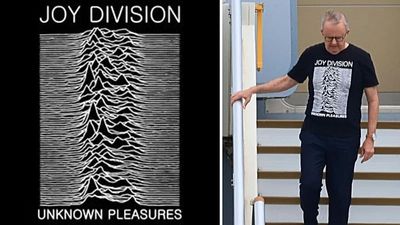 Australian political storm: Is wearing a Joy Division t-shirt antisemitic?