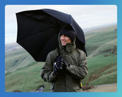 The best umbrellas in the UK for staying dry in the wind and rain – tested on a 517m hilltop