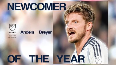 Anders Dreyer Named MLS Newcomer of the Year in Record-Setting Season