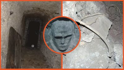 4Chan user checks out bunker his paranoid grandfather created, inside they find human remains and faces carved into the walls