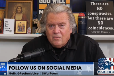 Bannon reiterates ‘Trump 2028’ claims and says you can ‘drive a Mack truck through 22nd amendment’