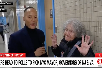 ‘I’m going to put my teeth in now’ 91-year-old Mamdani voter named Glory goes viral on CNN interview