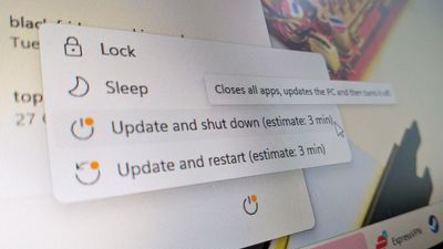 Windows 'update and shut down' reboot glitch finally fixed, saving tiny gaming laptop batteries everywhere