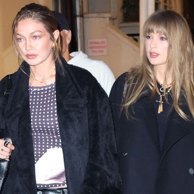 Taylor Swift Revives a Cheugy Fall Staple for Dinner With Gigi Hadid, in a Wool Pea Coat Circa 2013
