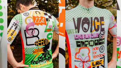 'A lot of people think slavery is something in our history books, and they don't necessarily think about how much it can touch our lives now' - the cycling jersey fighting slavery