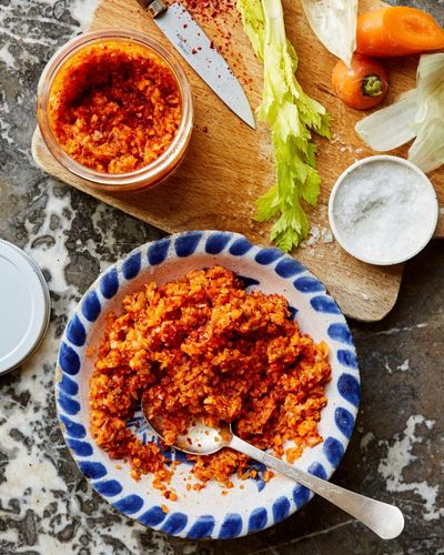 Mirepoix kimchi and vegetarian umami chilli: Kenji Morimoto’s recipes for cooking with homemade ferments