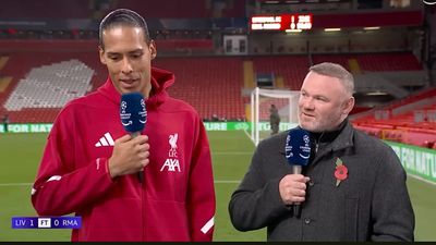 ‘If You Watch Games’—Virgil van Dijk Hits Back at Wayne Rooney Jibe to His Face