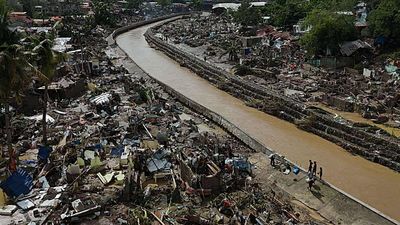 Typhoon Kalmaegi death toll rises to 66 in the Philippines as thousands displaced