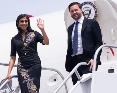 Usha Vance hasn’t fully Maga-fied herself yet. Is she having moments of doubt?