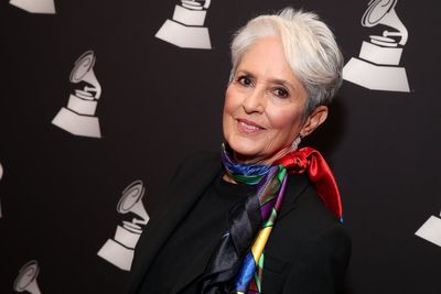 ‘Am I allowed my fantasies?’ Joan Baez ponders lifelong pacifism in Trump-inspired poem