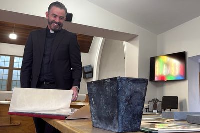 Town’s fight for survival revealed by century-old time capsule found in wall