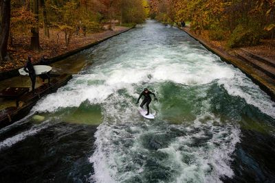 Surfers baffled as city’s world-famous river wave disappears