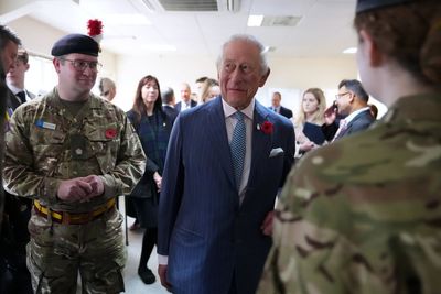Charles meets armed forces veterans at tailored healthcare programme