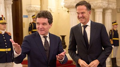 Let's not make 'too much' of US troop withdrawal, Rutte says on Romania visit