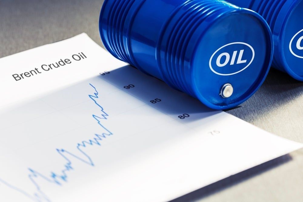 Crude Oil Down 1% Solid Power Shares Spike Higher