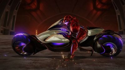 Metroid Prime 4: Beyond 'Survive' trailer shows Samus doing exactly that, as well as a sick Akira slide on her new bike for good measure