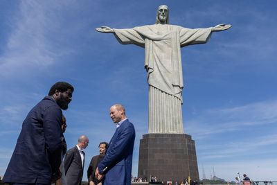 Prince William recreates iconic Princess Diana moment on moving visit to Rio de Janeiro