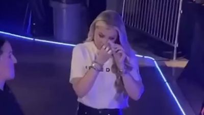 Viral Clip Appears to Show Erika Kirk Faking Tears Ahead of Speech — Backlash Grows Even Among Right