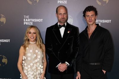 Kylie among the stars to turn out for William’s Earthshot Prize ceremony