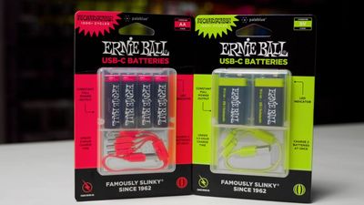 Planet-friendly power for your rig? Ernie Ball declares war on single-use batteries with USB-C rechargeables that promise “consistent, full-voltage performance” for pro musicians