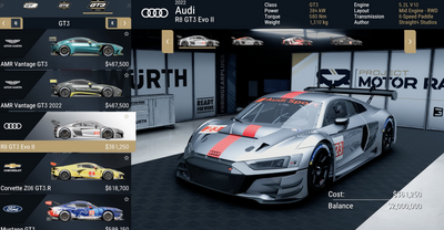 Project Motor Racing Gameplay Video - Starting Career Mode