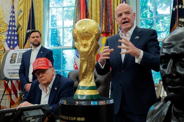 Trump ally Infantino to award first Fifa Peace Prize at World Cup draw in DC