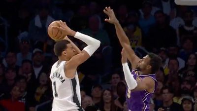 Victor Wembanyama Dunked Over Bronny James in Latest Highlight vs. Lakers