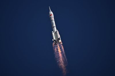 Astronauts stranded in space after their return capsule is struck by mystery object in orbit