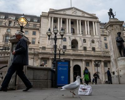 Bank of England says UK inflation has peaked after leaving rates at 4%; US job cuts jump as firms turn to AI – as it happened