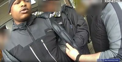 Moment Rolex knife slasher snared by live facial recognition cameras arrested in street