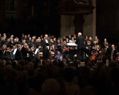 Sir John Rutter’s Birthday Celebration review – niche national treasure celebrates 80 in magnificent style