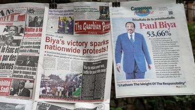 Cameroon's Biya, world's oldest president, sworn in for eighth term